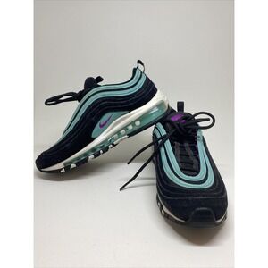Nike Air Max 97 GS Running Shoes 921522-015 Youth 5Y‎ Black Green